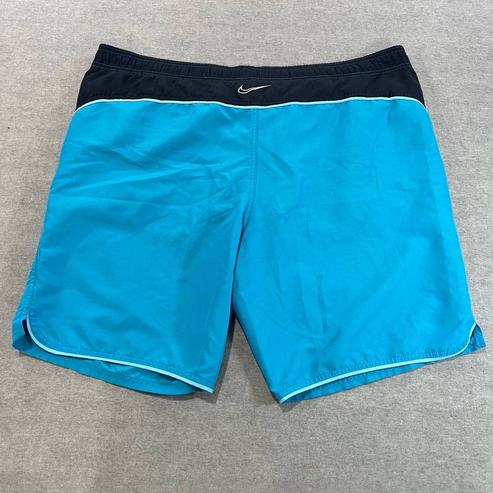Nike Mens Swim Trunks XL Blue Navy Board Shorts Mesh Lined NESS9509 - Picture 7 of 8